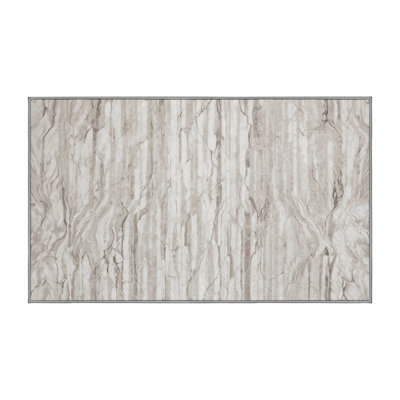 Machine Washable Gray Area Rug