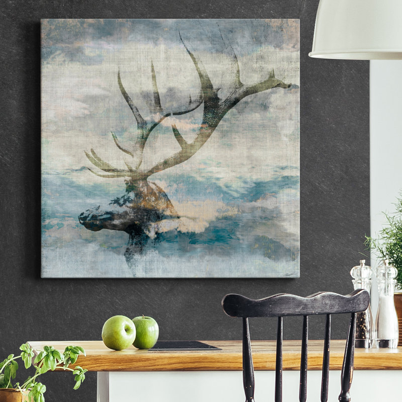 Wyoming II - impression sur toile tendue, H 24 po x l 24 po x P 1 po