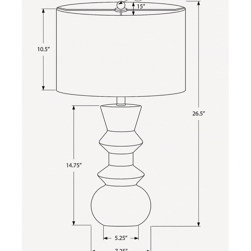 Lighting, 26"h, Cream Ceramic, Ivory / Cream Shade, Contemporary, Cream