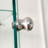Tempered Glass Accent Cabinet, Display Cabinet, Wine Cabinet, Storage Cabinet With Bluetooth LED Light Strip-262777956