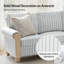 Canapé modulaire de style campagnard rayé Terren-360164330
