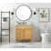 Rivers 32'' Single Bathroom Vanity with Carrara Marble Top