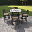 Tabourets de bar pivotants d'extérieur haut de gamme en aluminium avec coussin Sunbrella®-123417632-130915330