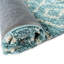 Tapis de couloir contemporain de couleur vert-bleu Annegriet-71211254