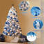 Arbre de Noël artificiel floqué Lake Lake-115701095-106242455