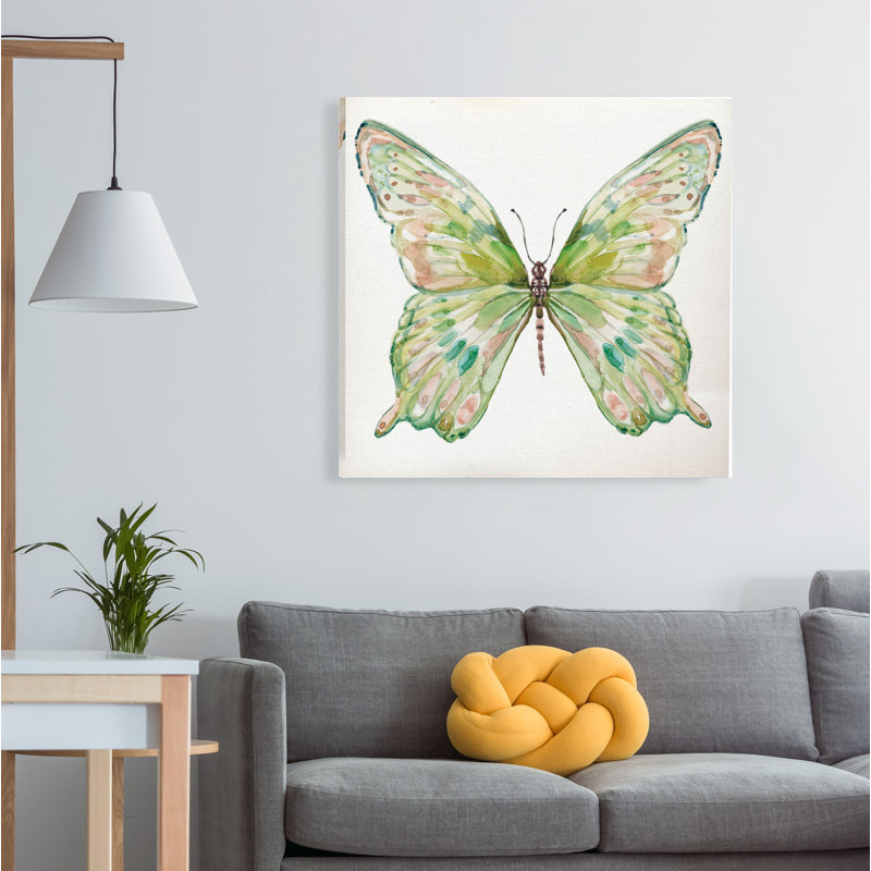 « molle ailes i », peinture sur toile tendue, H 40 po x l 40 po x P 1,5 po