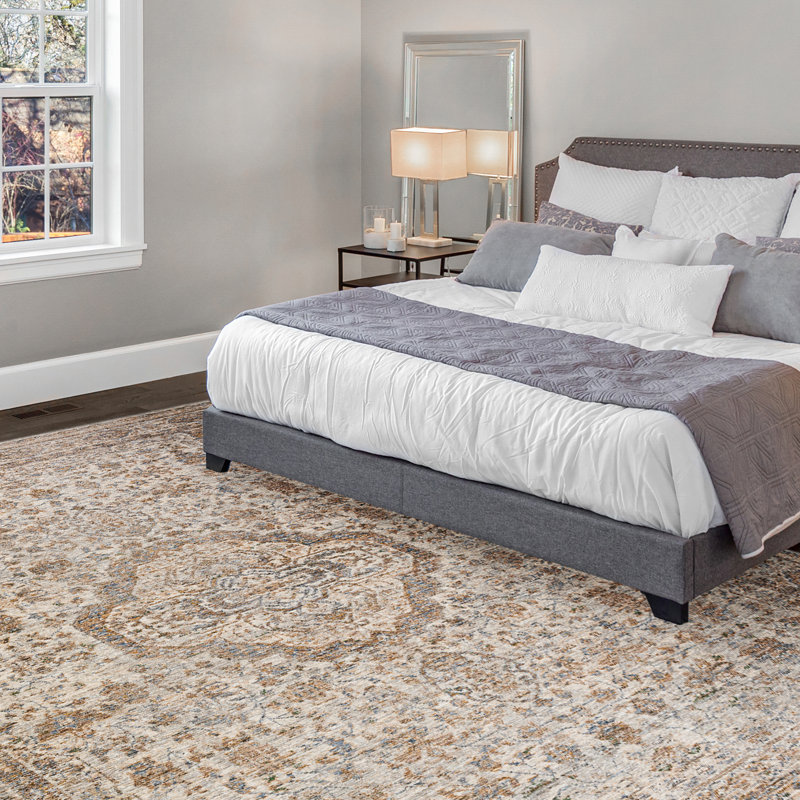 Farmann Washable Oriental Indoor Rug, Rectangle 3' x 5'