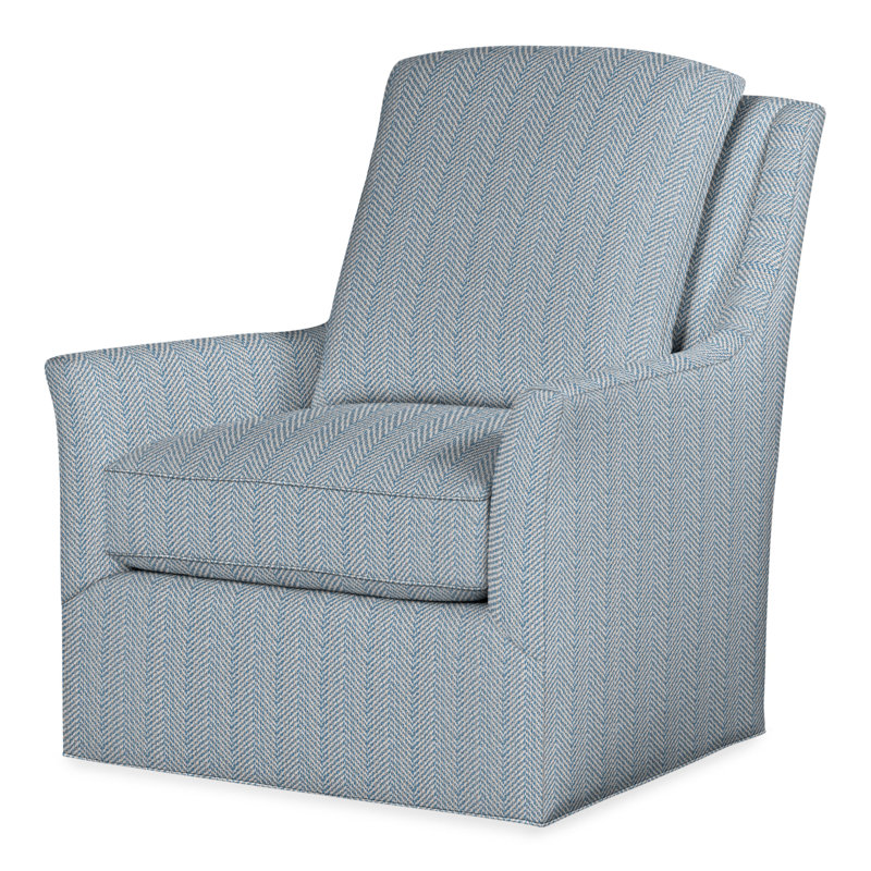 Tori Swivel Armchair, Perigold Posh Sky