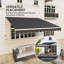 Latitude Run 295cm W x 250cm D Polyester Cover Retractable Patio Awning-1016343524