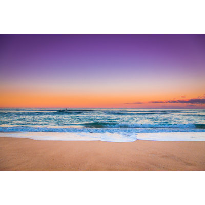 Sunset Seascape View - Wrapped Canvas Print