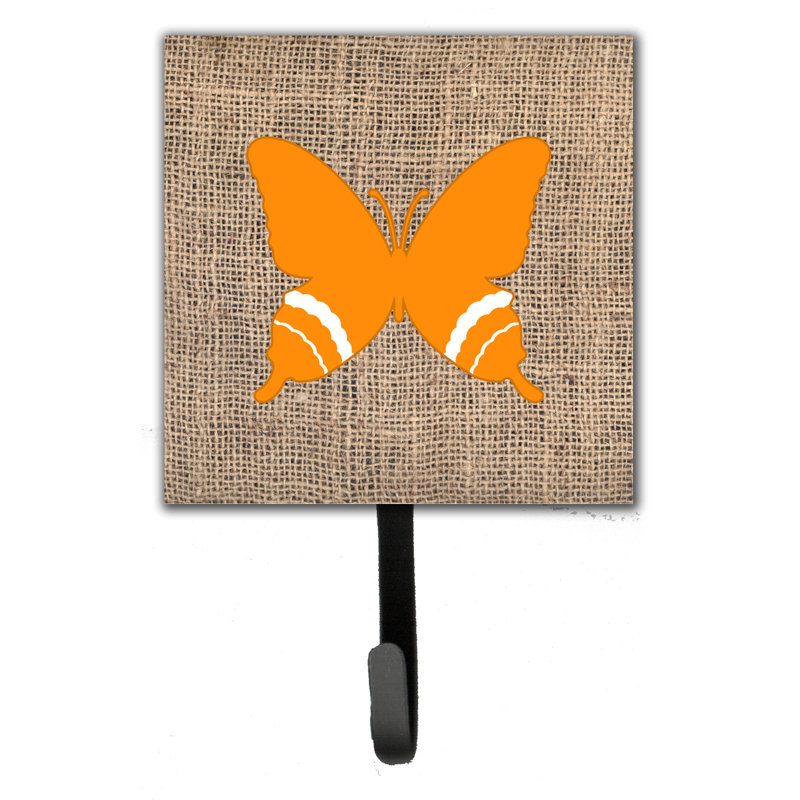 Porte-laisse papillon et crochet mural