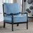 Lorentz Modern Farmhouse Accent Chair 25.5" Wide with Turned Wood and Solid Frame-867142249-867142253