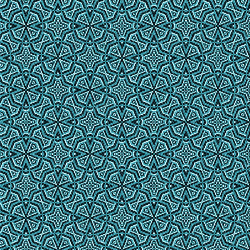 Geometric Indoor Rug, Square 7'
