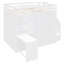 Lit superposé double pleine grandeur avec bureau, garde-robe et tablettes, cadre de lit mezzanine multifonctionnel-809182049