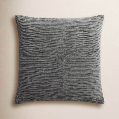Edan Textured Reversible Pillow Cover & Insert