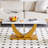 Modern Minimalist Design Rectangular Coffee Table