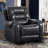 Calie 34.6'' Wide Modern Upholstered Faux Leather Manual Recliner Chair With Quilted Stitching & Nailhead Trim-2012556849