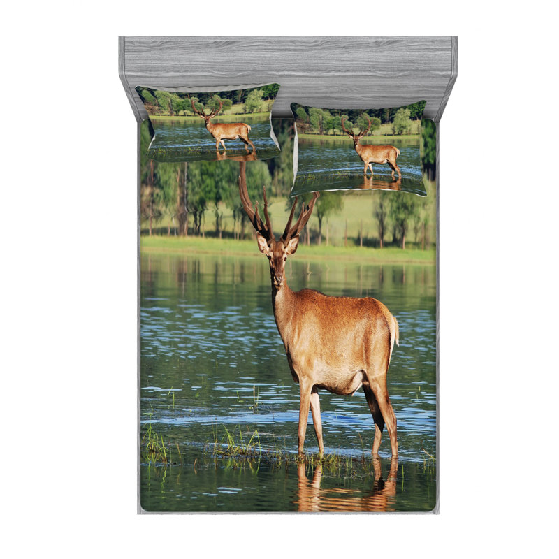 Microfiber Sheet Set, Full Sheet Set with Fitted Sheet