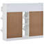 Entrance Hallway Shoe Storage With 4 Flip Drawers - 2 White Cabinet, Modern Look Cabinet Organizer,-924985397