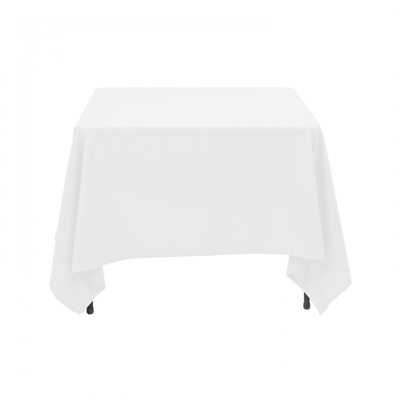 Ebrima Tablecloth, 230cm W x 230cm L, White