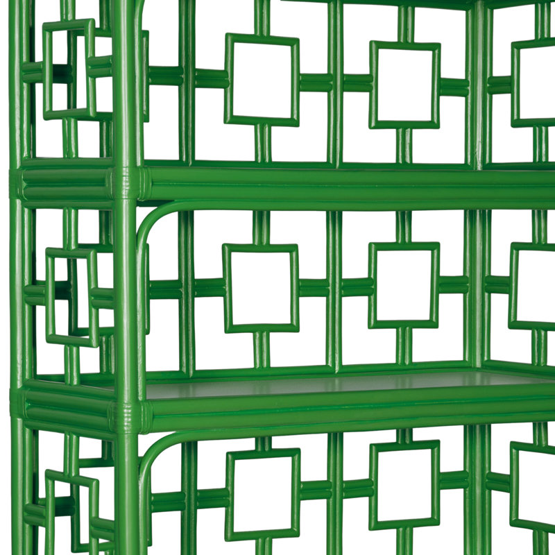 Bibliothèque Sobe H 70,5 "x l 41,5", Vert vif