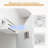 A 80'' Solid + Manufactured Wood without Installation Hardware Kit French Doors-101534694