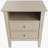Set of 2 18" Fluted 2-Drawer Nightstands, Modern Beige Bedroom Bedside Tables, Sofa Side End Tables with Storage-301083590-301083585