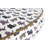 Animal Print Canvas Pet Bed