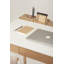 Miner Solid Wood Writing Desk