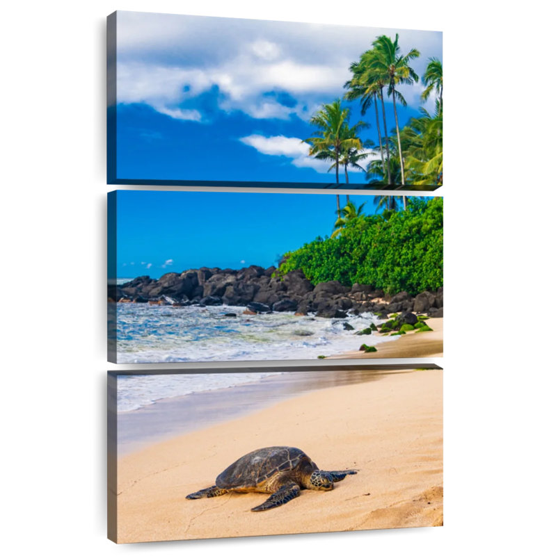 Brampt Honu Sea Turtle, 45" H x 28" W