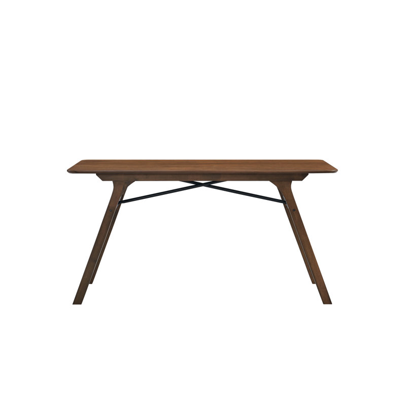 Kaela Walnut Finish Dining Table