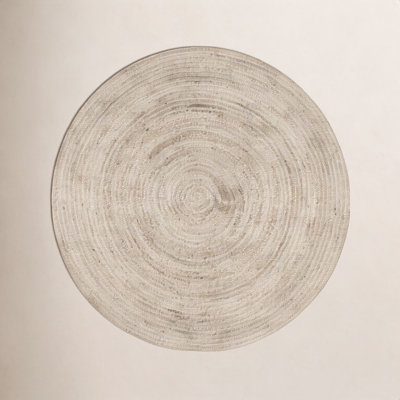 Natural Hand-Woven Jute Rug
