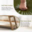 Banc de rangement en similicuir Hahnville-354923452