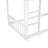 Twin Over Bunk Bed With Climbing Ramp, , White - Functional Bedroom Addition Floor Features, Setup