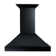 ZLINE 36 in. Convertible Vent Wooden Wall Mount Range Hood in Walnut