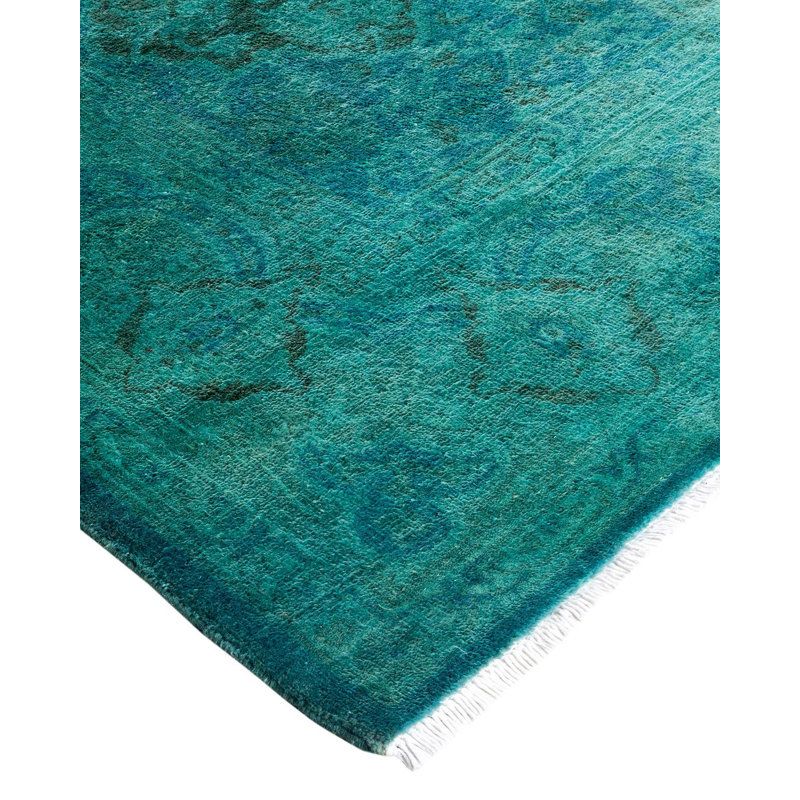 Overyed One-of-a-Kind Rectangle 6'1" X 8'10" Hand Knotted Area Rug