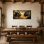 Impression d'art sur toile Bull & Bear-1574180538
