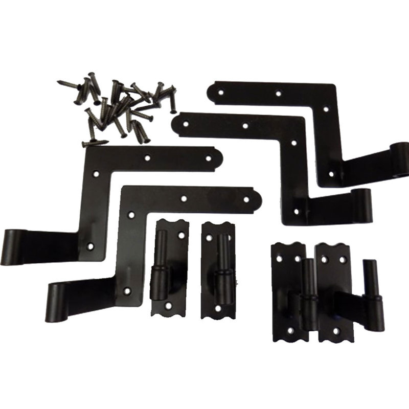 2 1/8" Offset Hinge Set (4 Hinges)