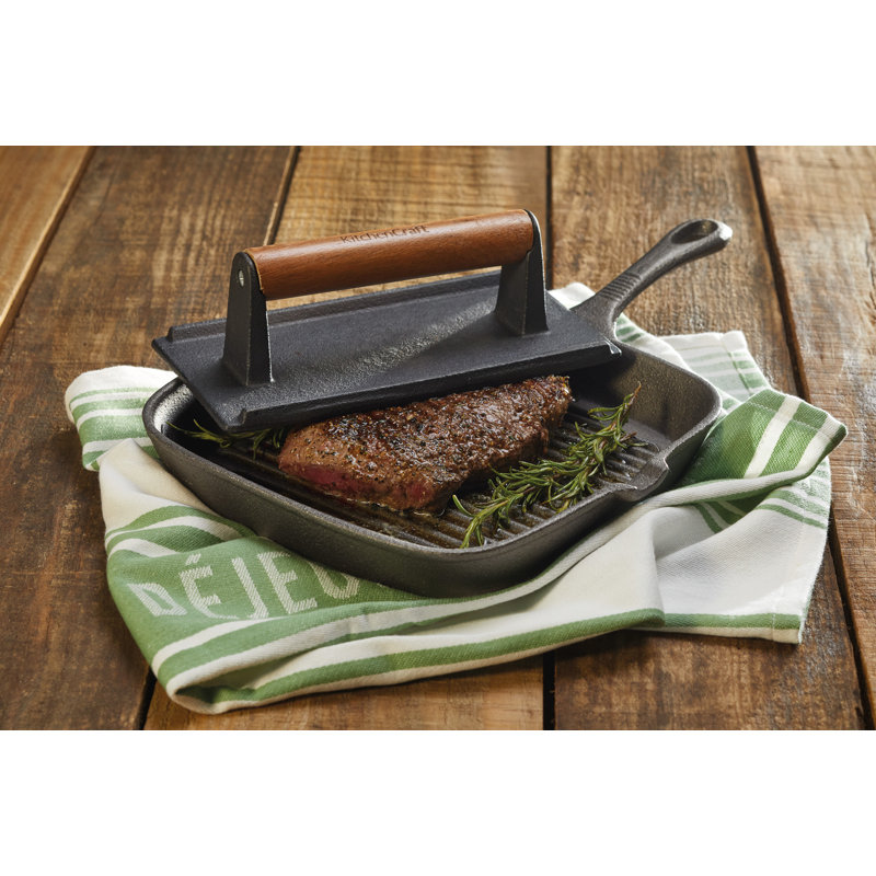 Cast Iron Grill Press