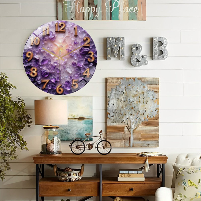 Horloge murale 12 po