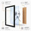 Asymmetric Portrait Study Modern - Framed Print-1076452349-1076452336