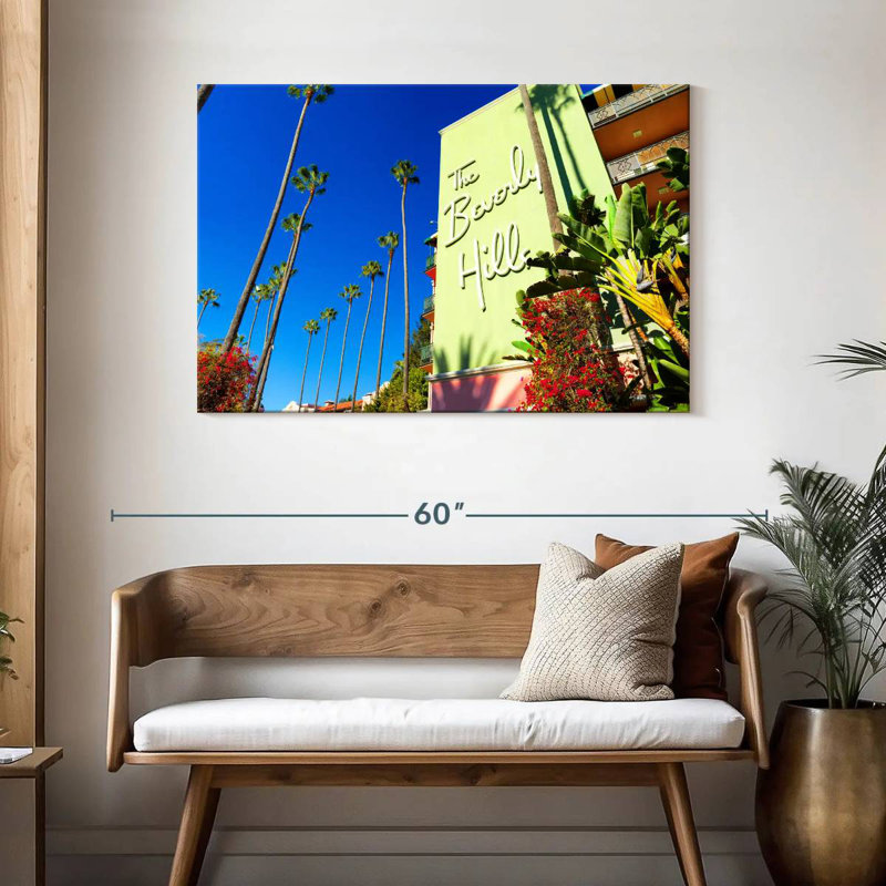 The Beverly Hills Hotel II, H 30 po x l 45 po