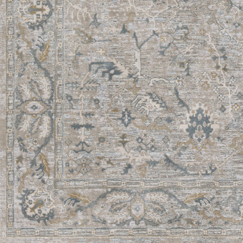 Tapis oriental gris Ahumada, Rectangle 2 pi x 3 pi
