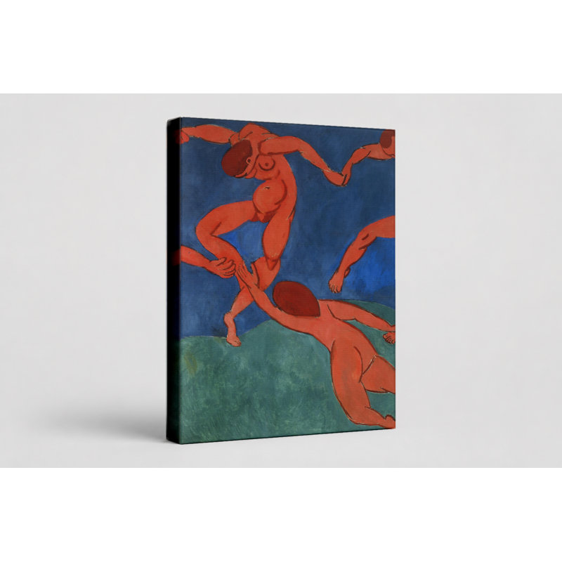 La danse (1910) - Portrait, art mural sur toile, 36" W x 24" H
