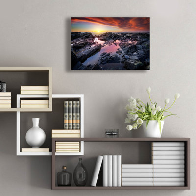 «Still Waters» par Rick Berk, art mural en verre acrylique