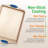 NutriChef Non-Stick Steel 3 Piece Baking Sheet Set
