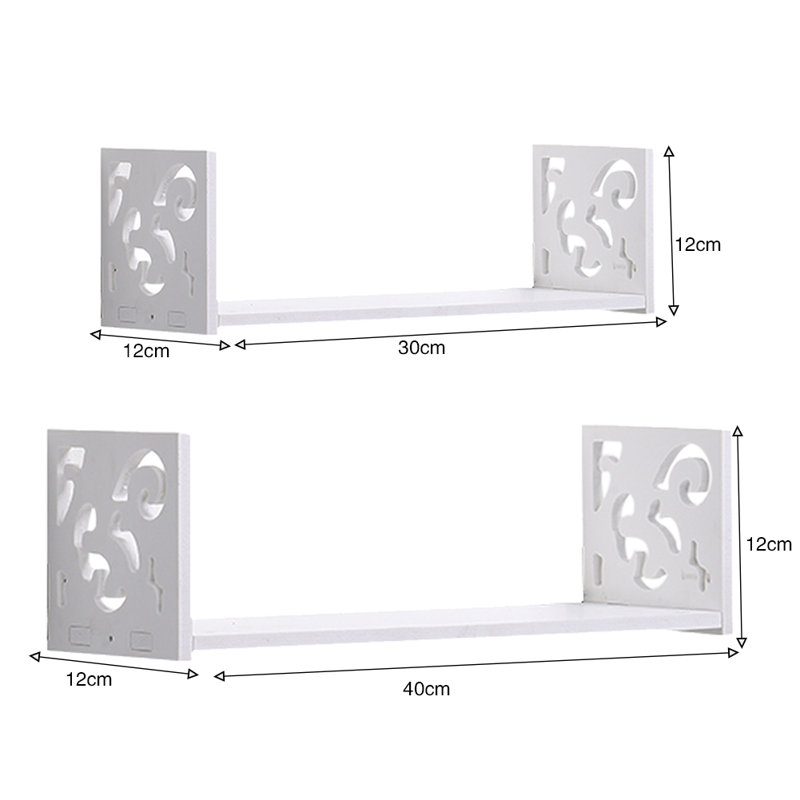 Chainey 2 Piece Floating Shelf