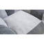 Fauteuil à billes en tissu bicolore rayé de grande taille-127829042-129347271
