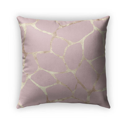 Housse et insert de coussin extérieur girafe
