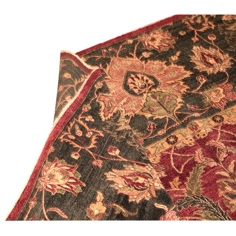 Wool Floral Area Rug